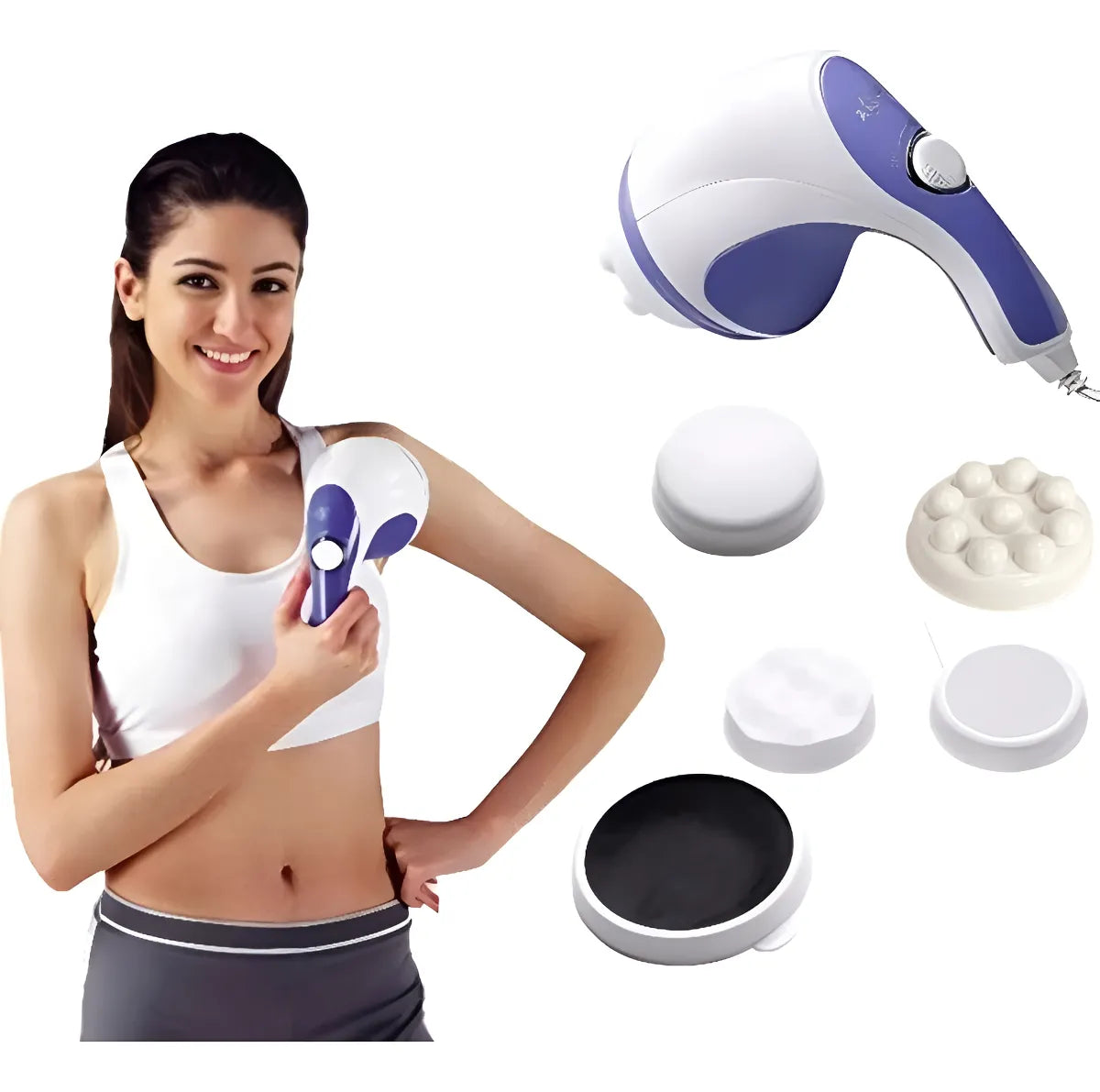 Masajeador Corporal Muscular Reductor Tonificador Electrico