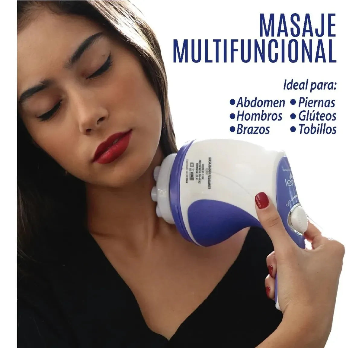 Masajeador Corporal Muscular Reductor Tonificador Electrico